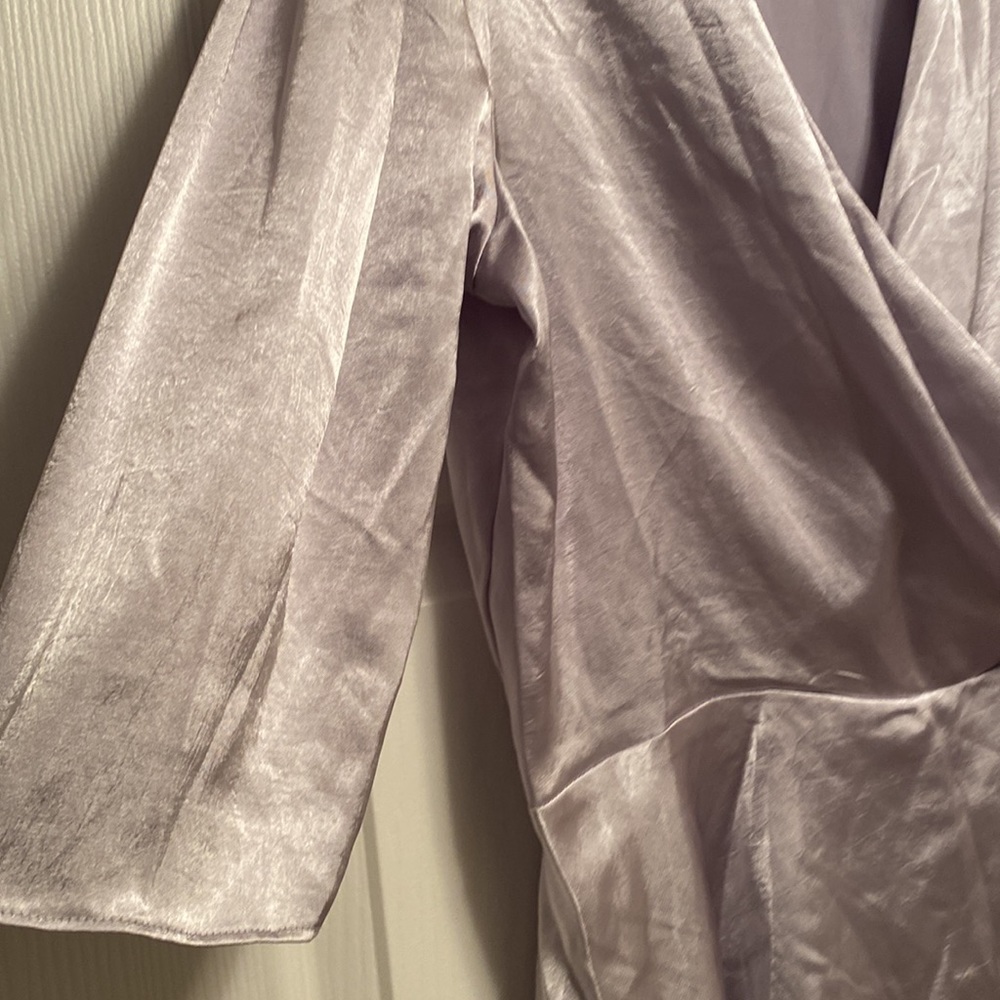 NWOT Vine & Love Silver Top…size 1X - Picture 3 of 5